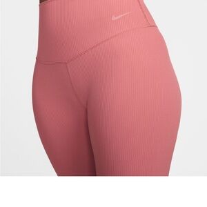 Nike Women's Zenvy Rib Gentle-Support High-Waisted 7/8 Leggings